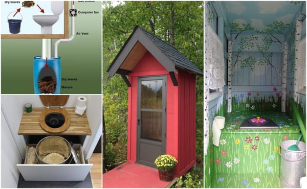 Garten WC (Komposttoilette) selber bauen – clevere Ideen