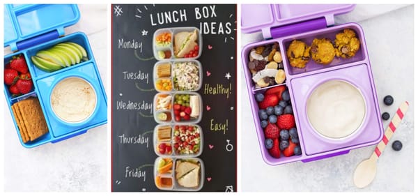 7 schnelle Ideen für die Kinder Lunchbox/ Brotdose