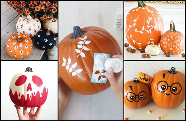 Kürbismalerei – Coole Ideen für Halloween (für Nichtkünstler :) )