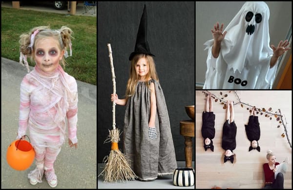 Coole Halloween-Kostüme für Kinder selber machen! :)