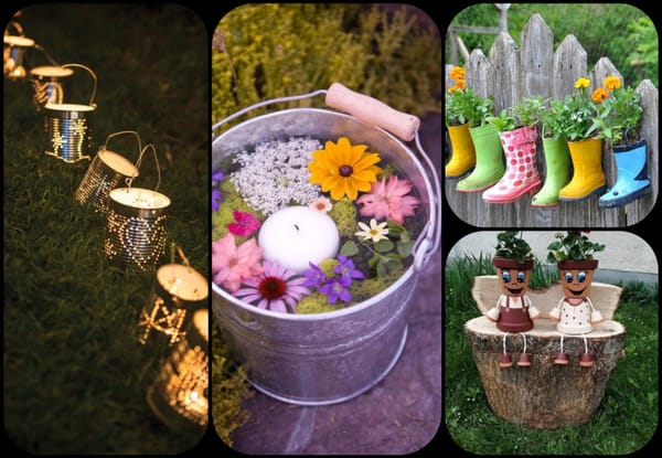 12 Faszinierende DIY Ideen, die Ihren Garten verschönern werden