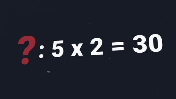 Matherätsel – nur wenige Erwachsene kommen auf die richtige Lösung !