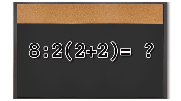 Einfache Matheaufgabe – Kennen Sie die richtige Lösung?